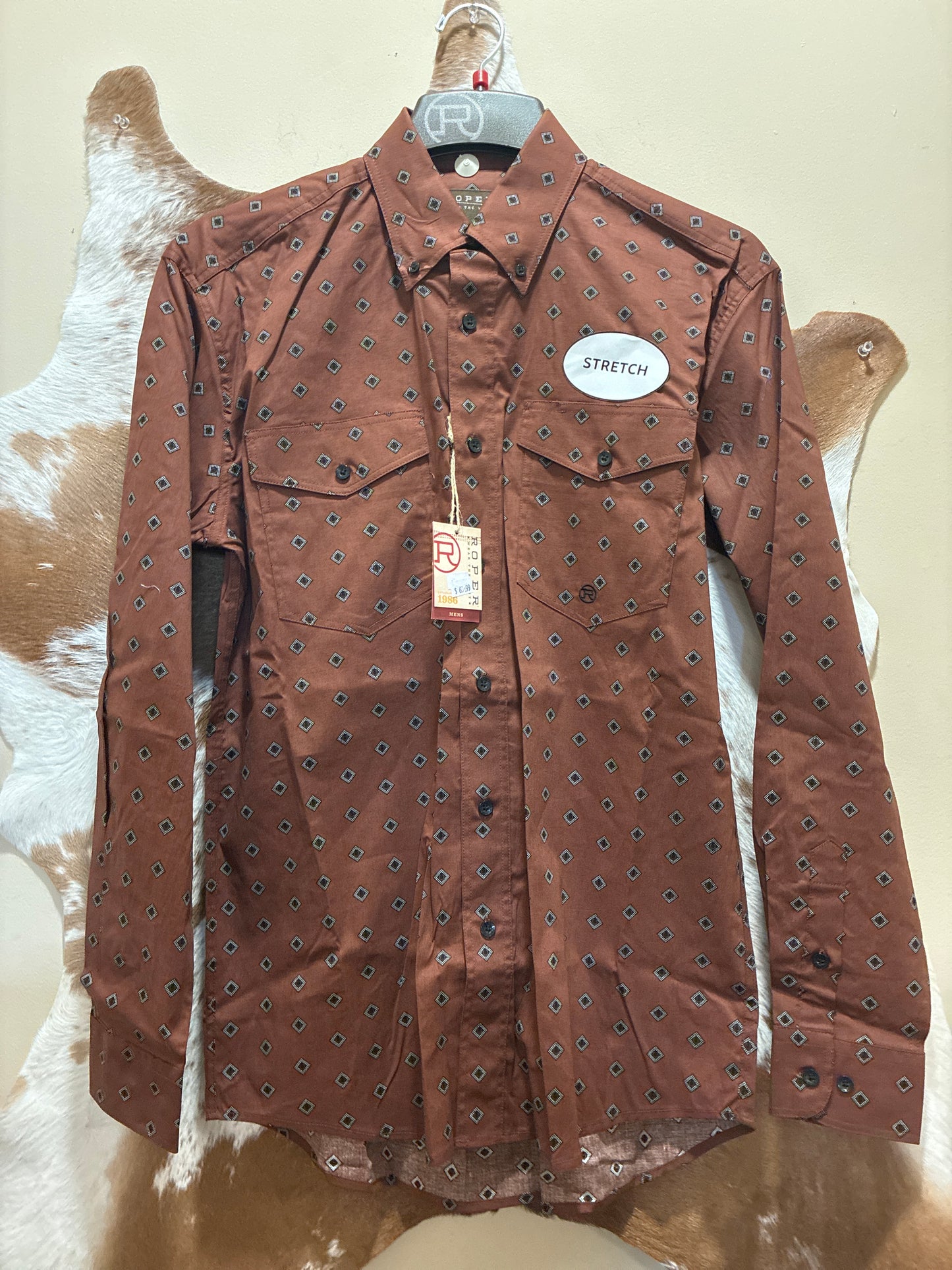 03-001-0325-6605 RT Roper Men's Button Down