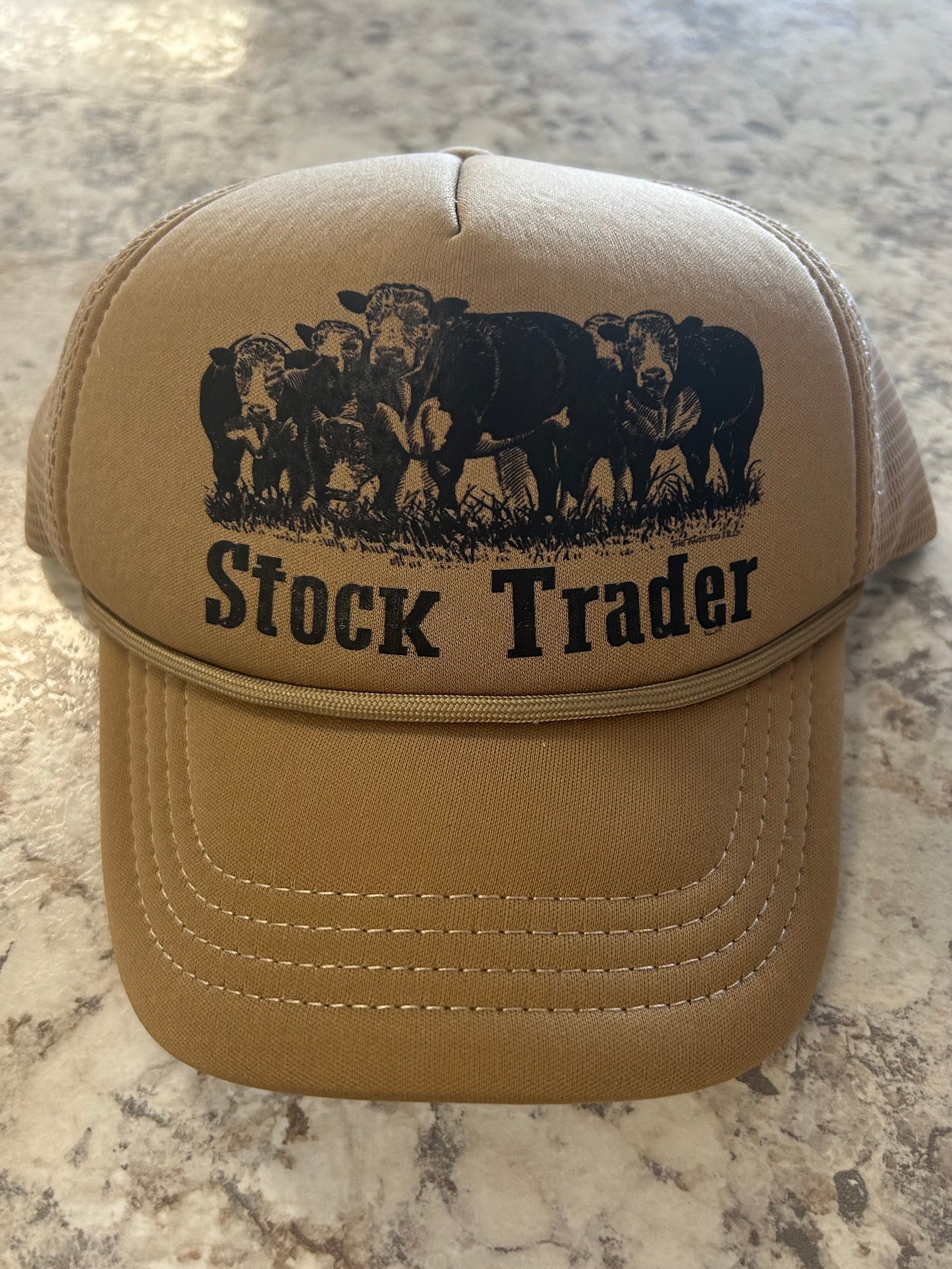 Stock Trader Cap TF-80103-TAN