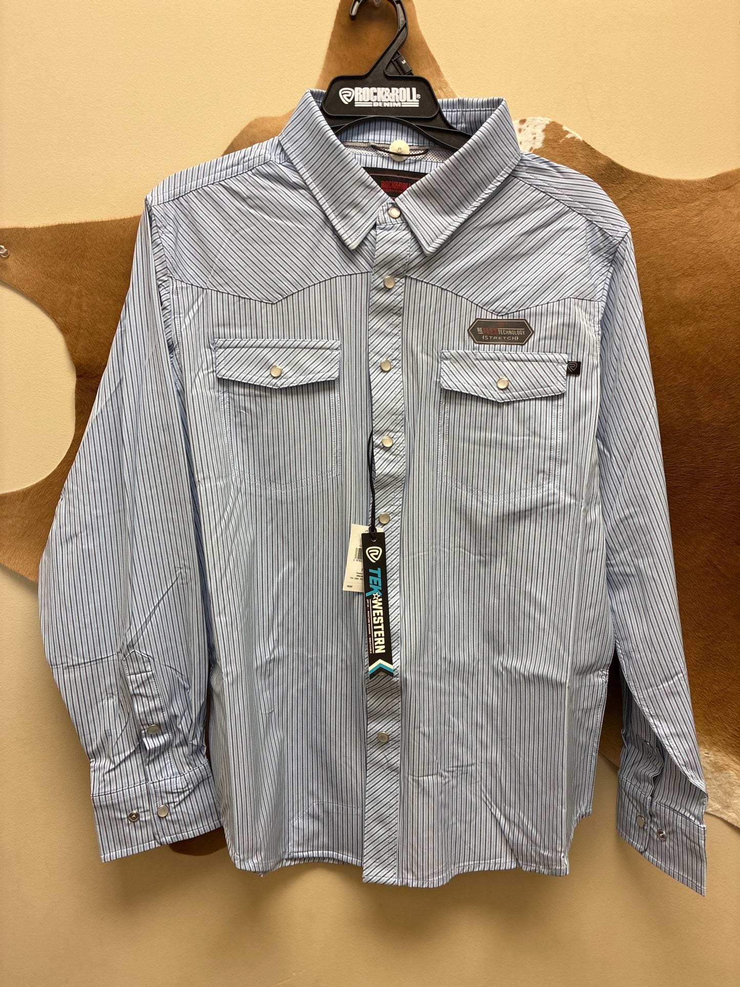 BMW2S08379 Rock&Roll Men's Snap Down