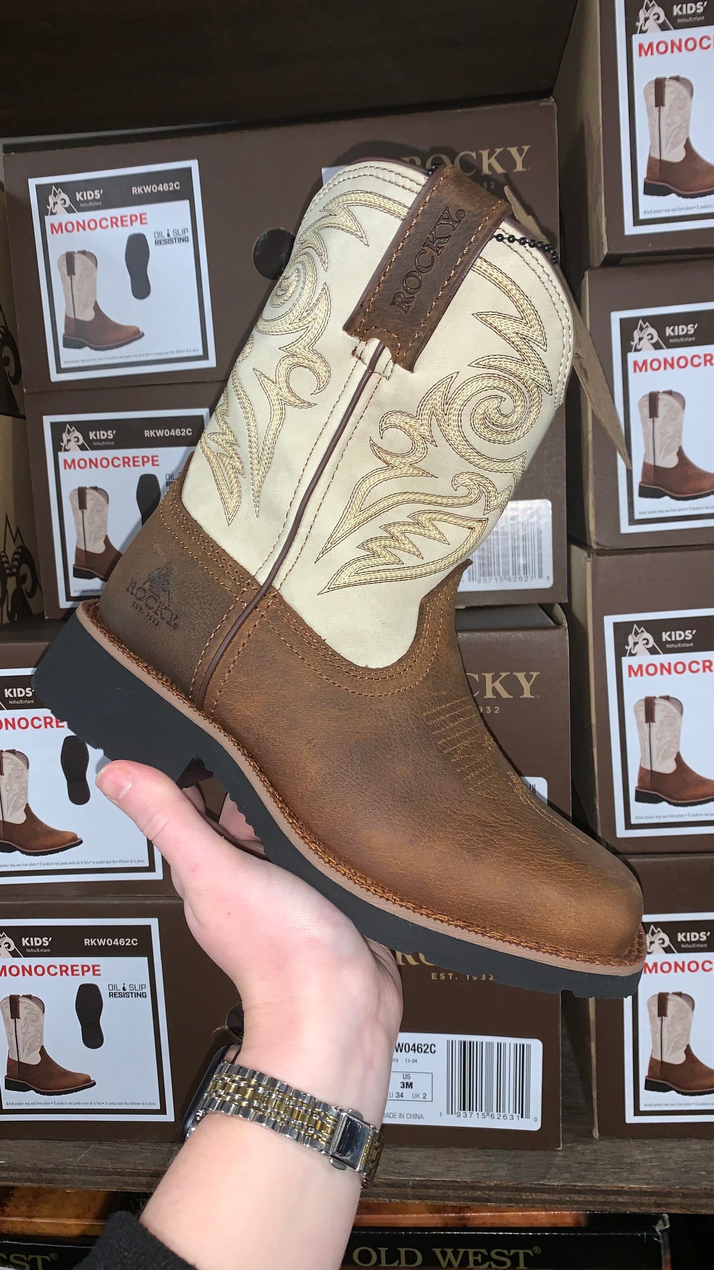 Rocky Monocrepe Kids Boot
