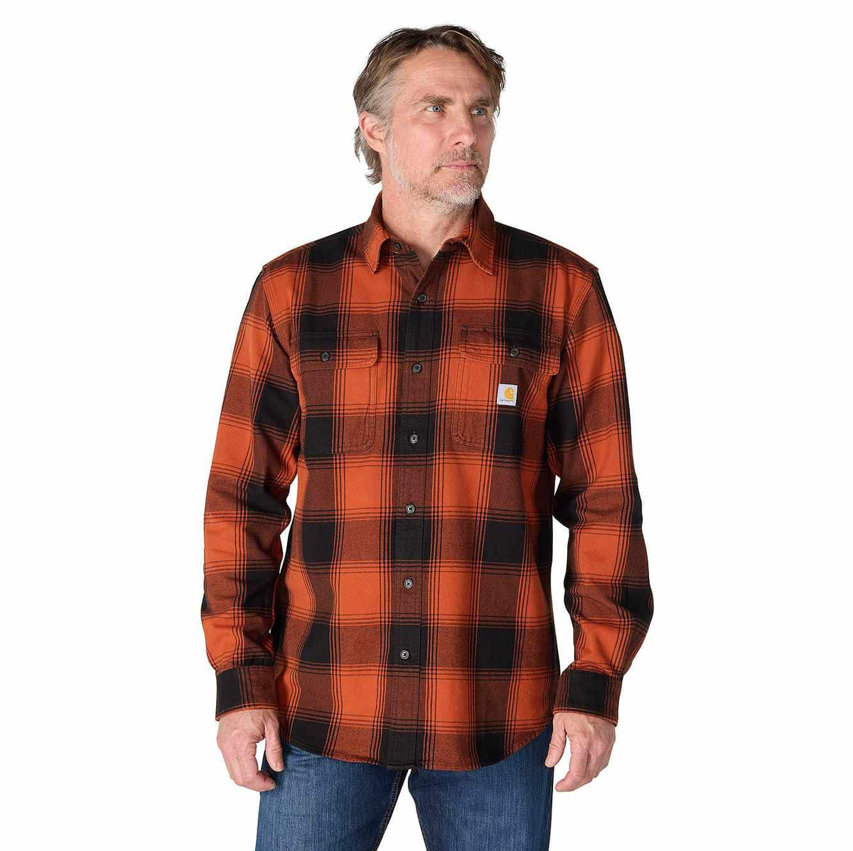 107013 RG0 Carhartt Hubbard Plaid Shirt