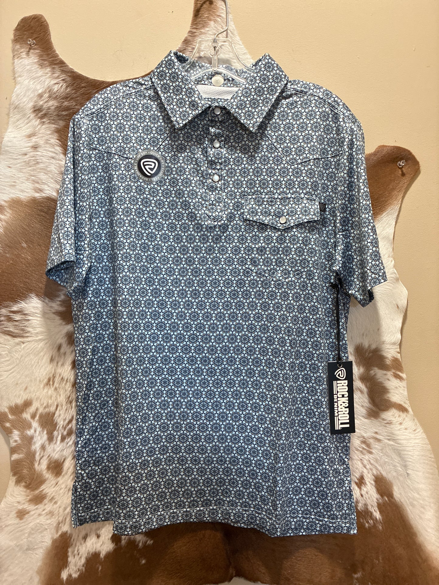 BM51T09595 Rock n Roll Men's Polo