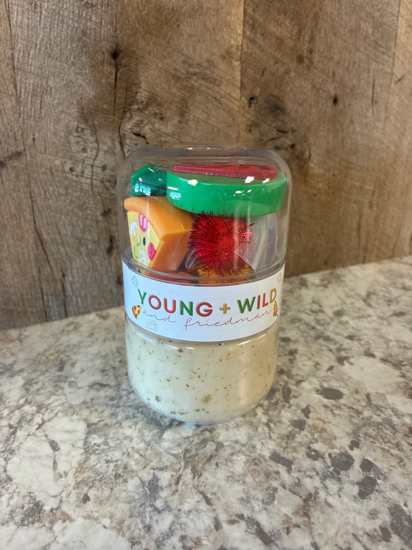 Young, Wild & Friedman- Pizza Grab & Go Dough Jar