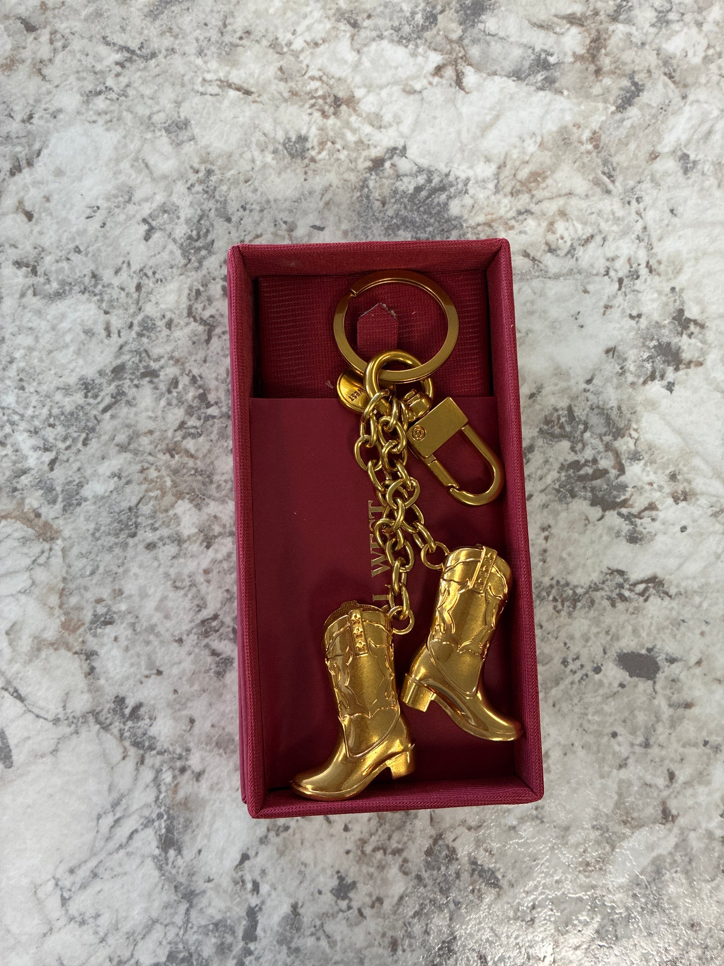 LW-S25-347 Myra LW Boots Bag Charm - Gold