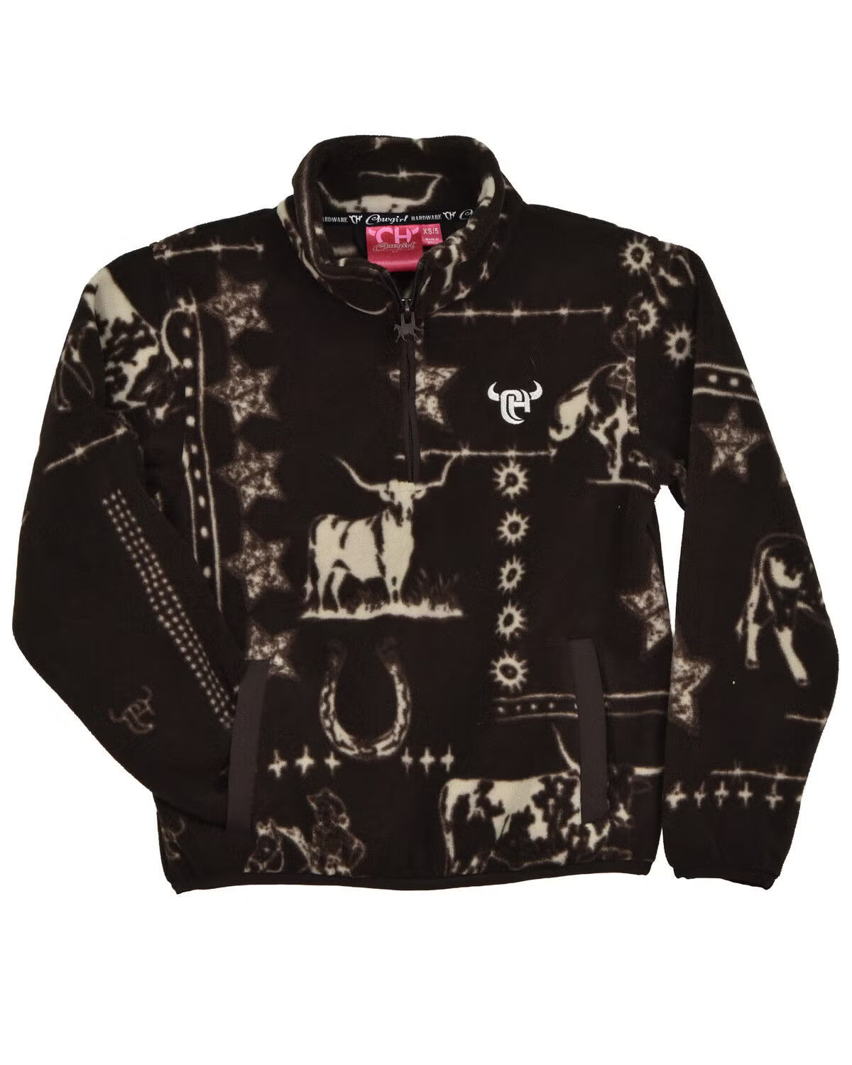 473417-661 Cowgirl Hardwear Quarter Zip