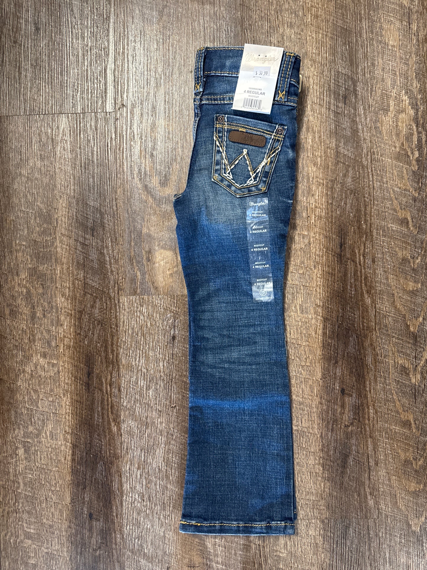 1009MWGMS Wrangler Girls Bootcut Jeans