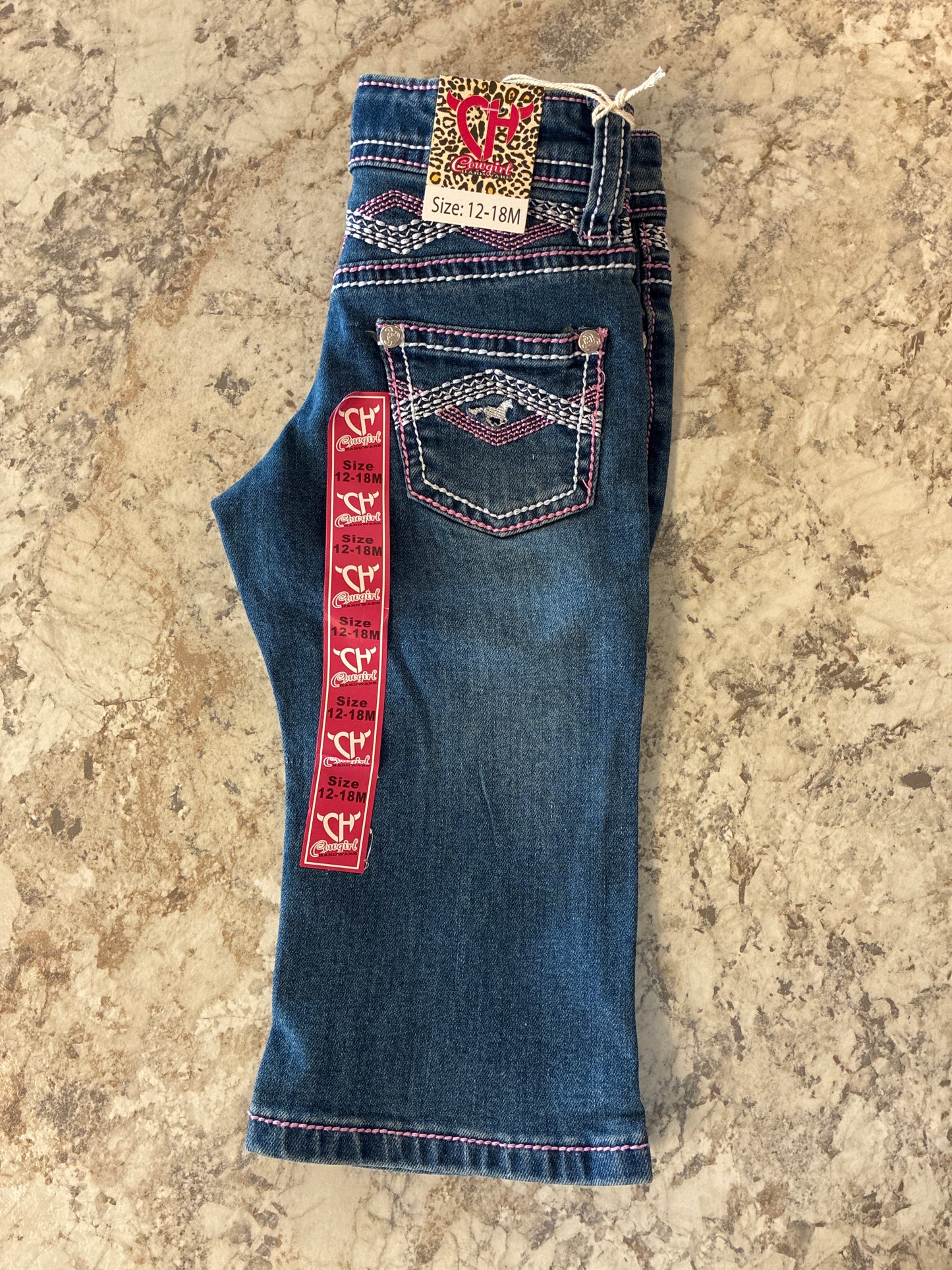 802272-450 Cowgirl Hardware Girls Jeans