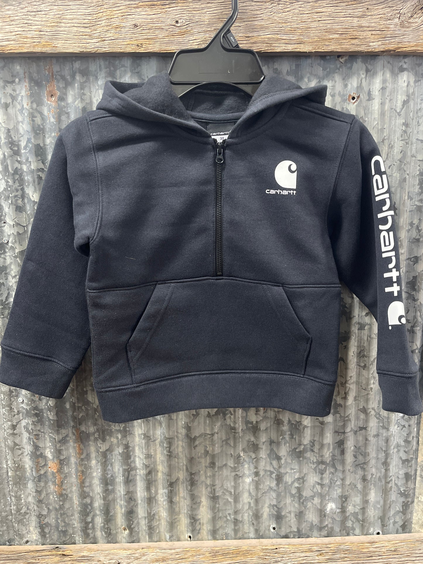 CA6734-K01 Carhartt Long-Sleeve Half-Zip Sweatshirt