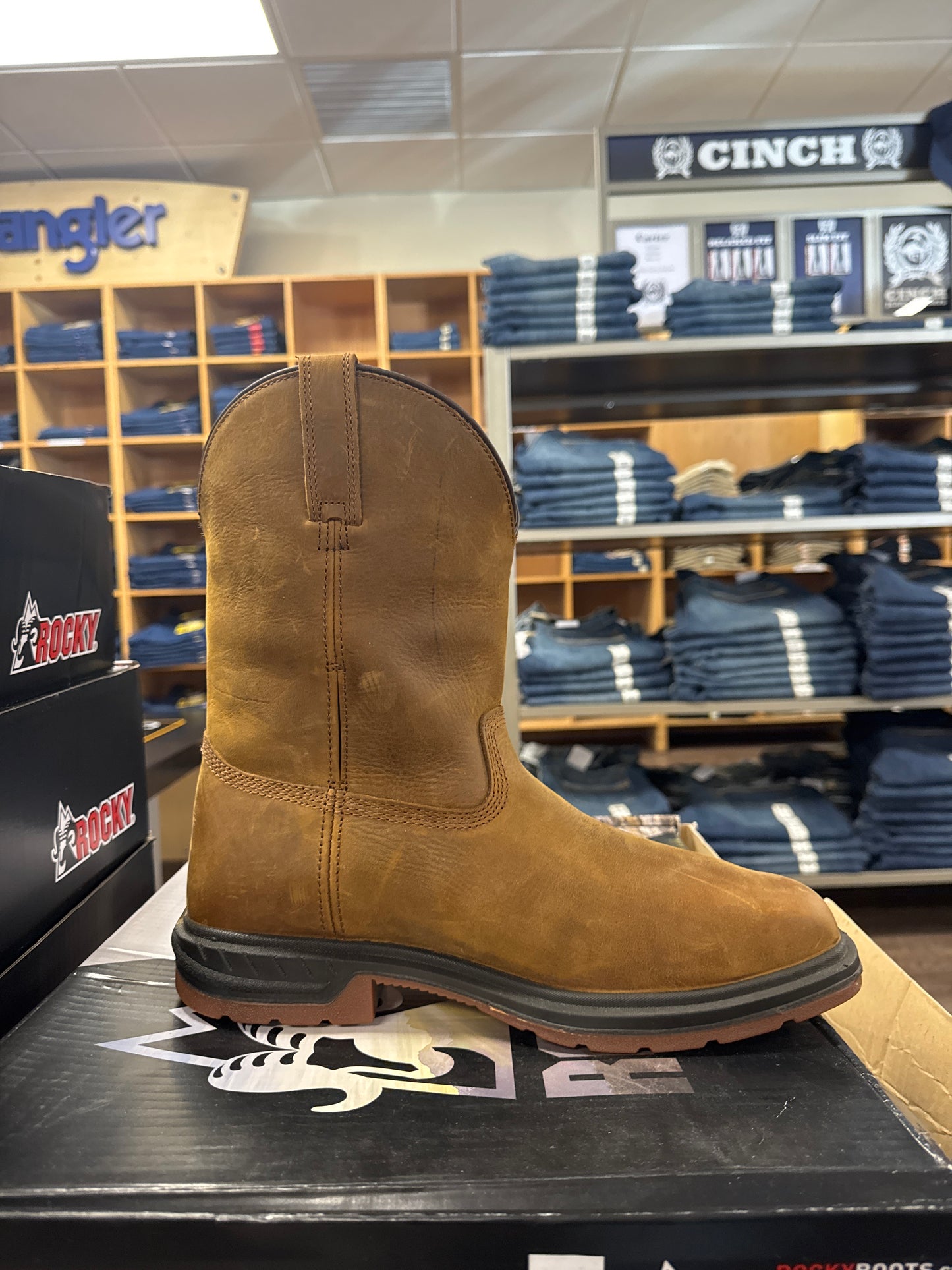 Rocky Composite Brown Boot