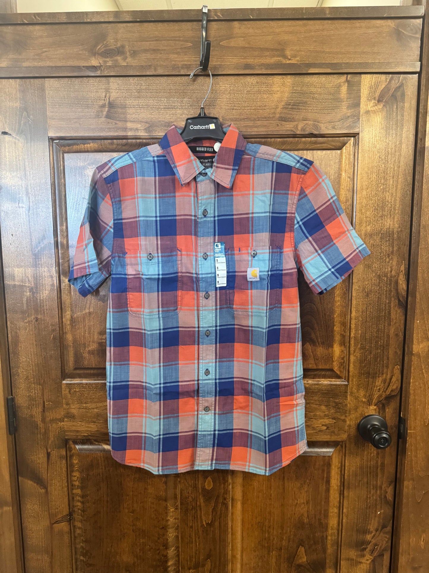 106745 Carhartt Rugged Flex Relaxed Fit Lightweight Short-Sleeve Shirt