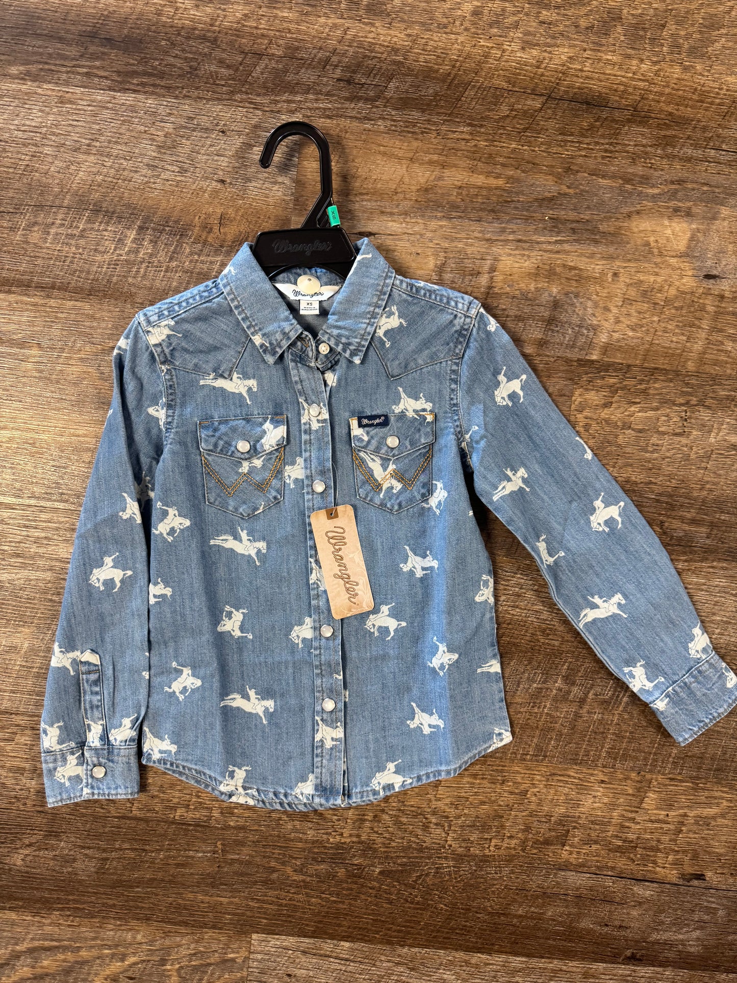 Wrangler Denim Bronc L/S