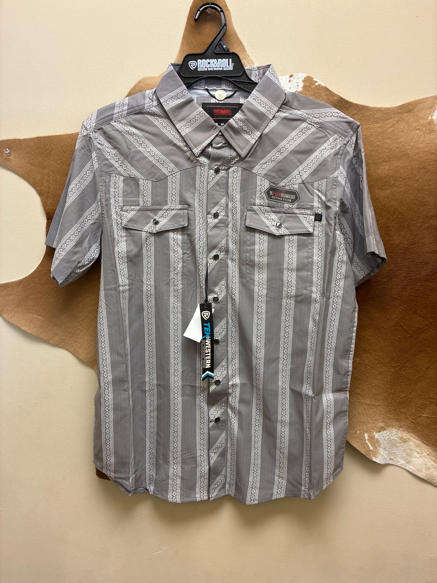 BMN3S08390 Rock&Roll Men's Snap Down