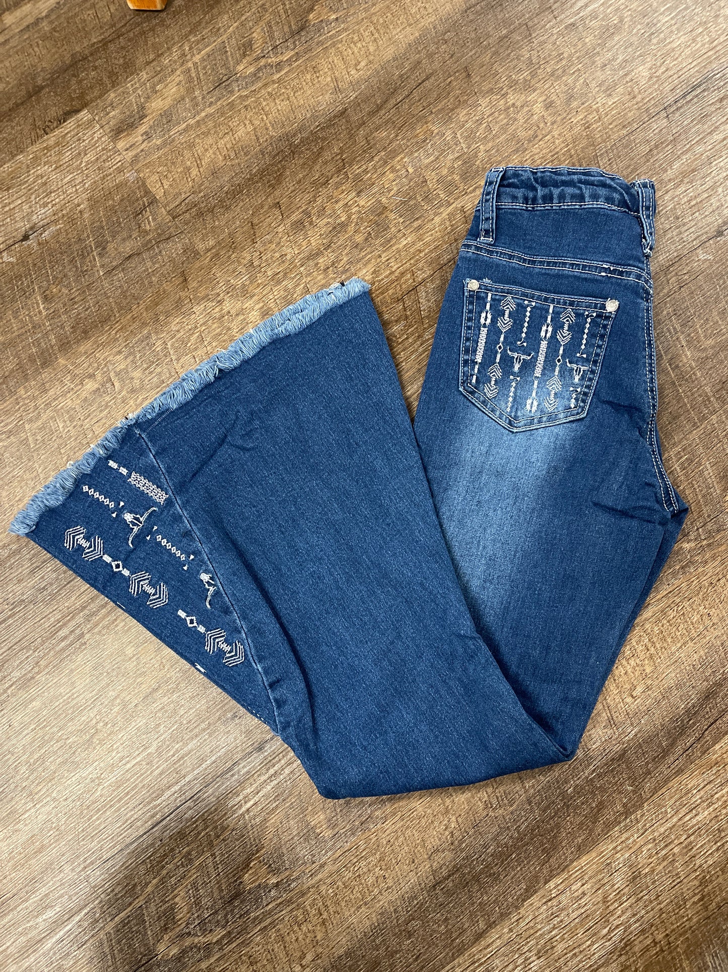 402245-450 Cowboy Hardware Girls Jeans