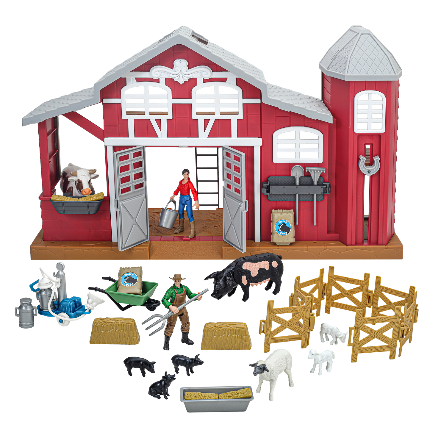 506 Big Country Toys Dairy Barn Playset