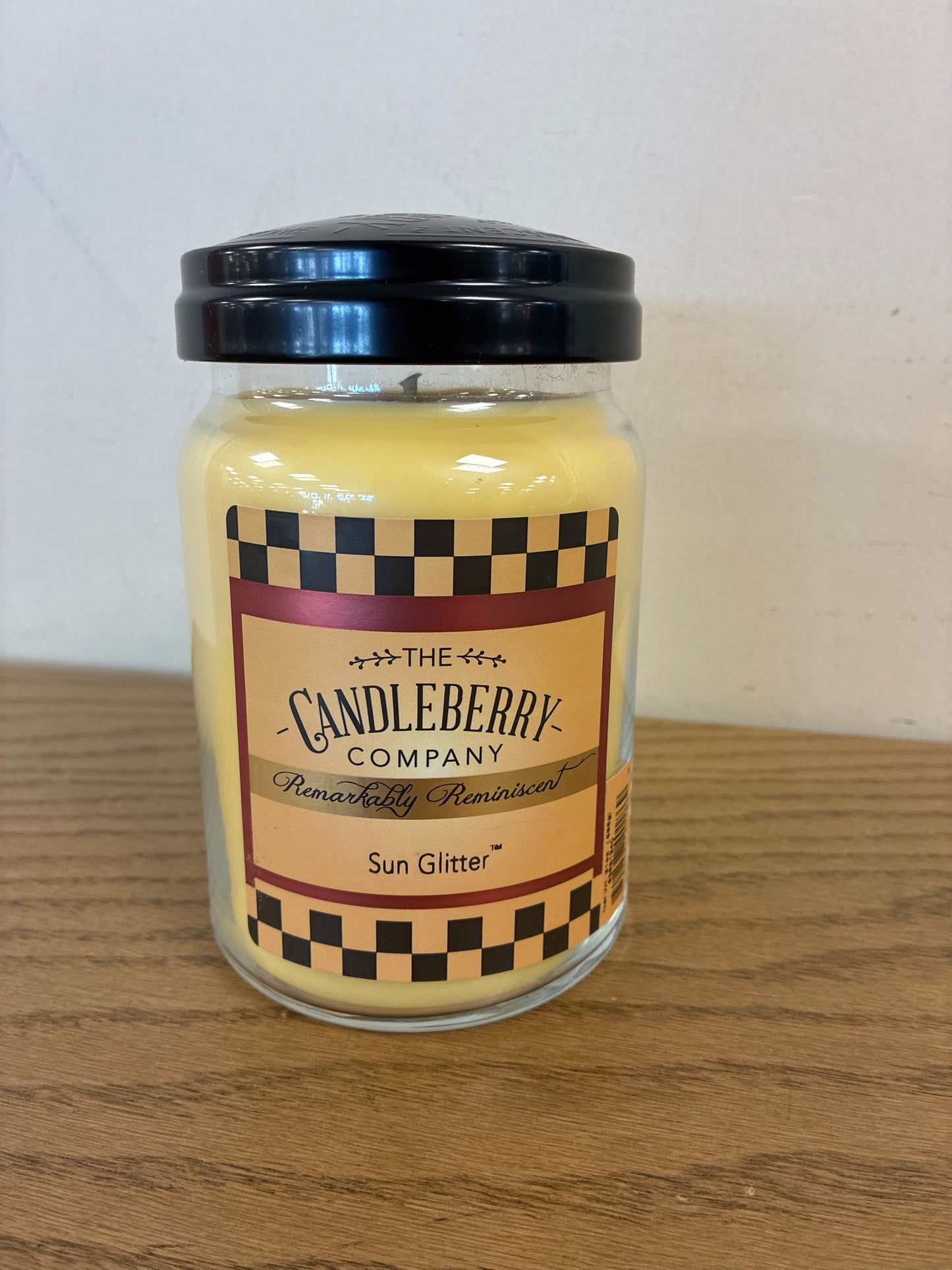 Sun Glitter Candleberry Candle - Large Jar
