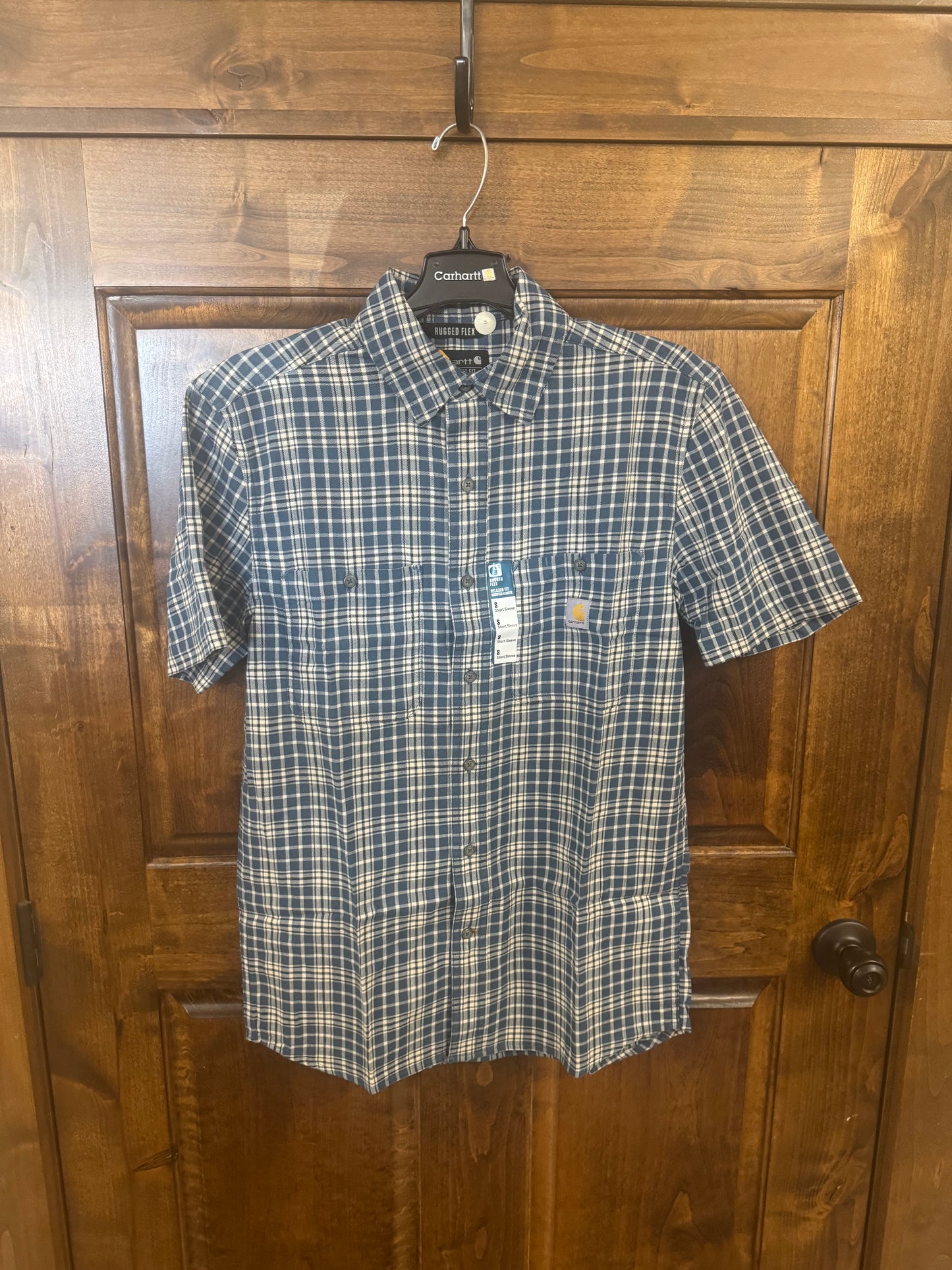 106745 Carhartt Rugged Flex Relaxed Fit Lightweight Short-Sleeve Shirt