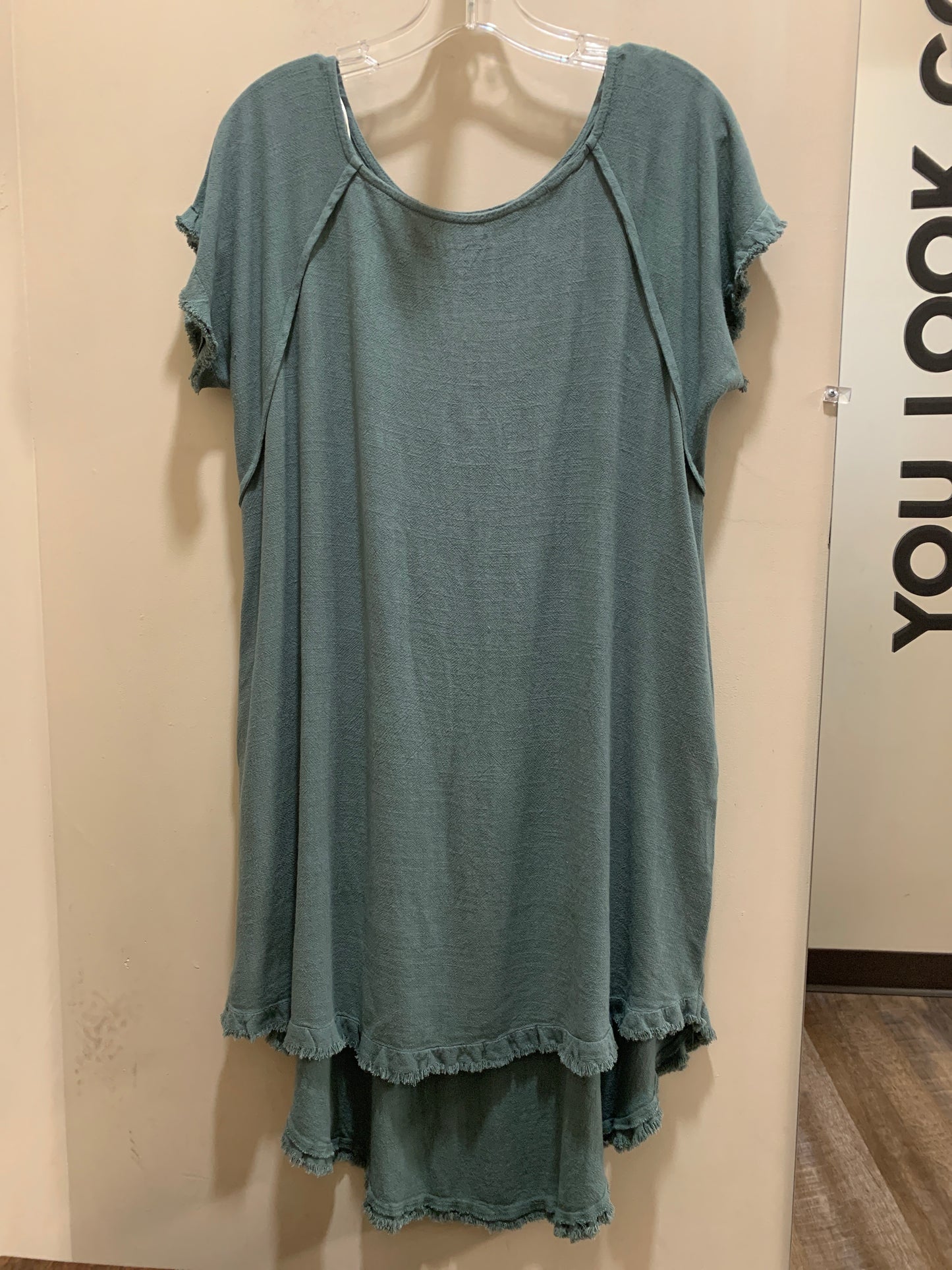 Lagoon Linen Dress