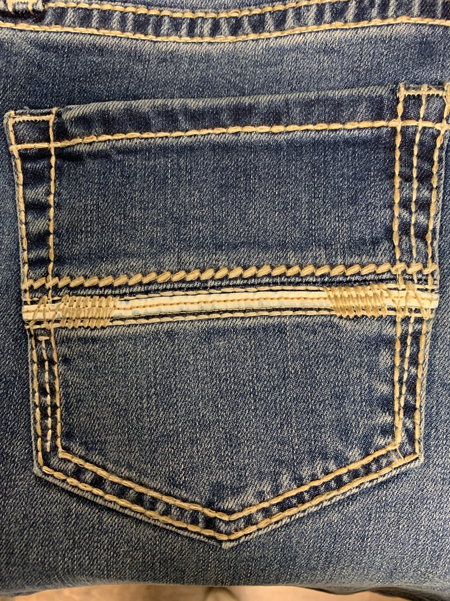 BM1RD06136 Revolver Slim Straight Men's Vintage Wash Jeans