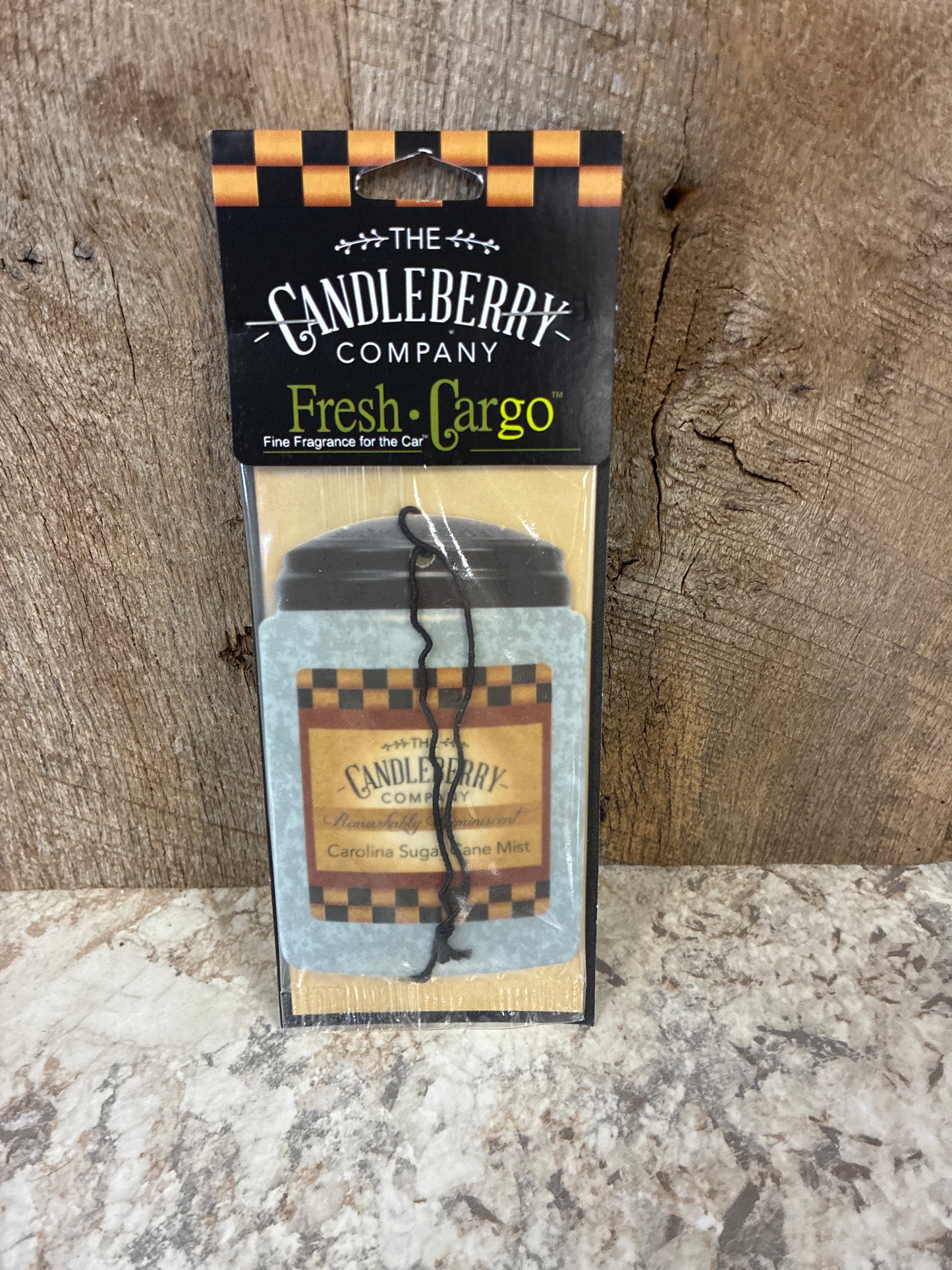 Carolina Sugar Cane Mist Candleberry Car Scents - Fresh CarGo