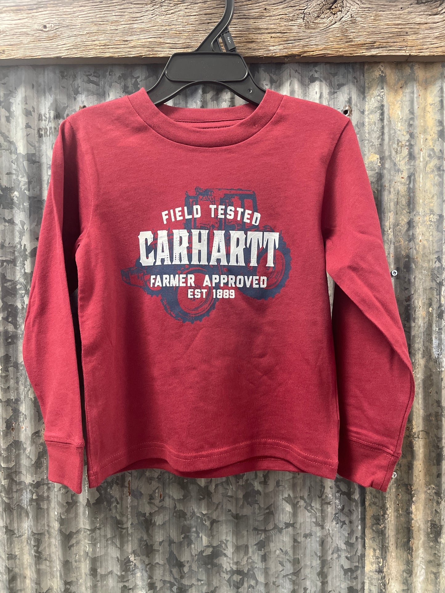 CA6768-R124 Carhartt Long-Sleeve Tractor T-Shirt
