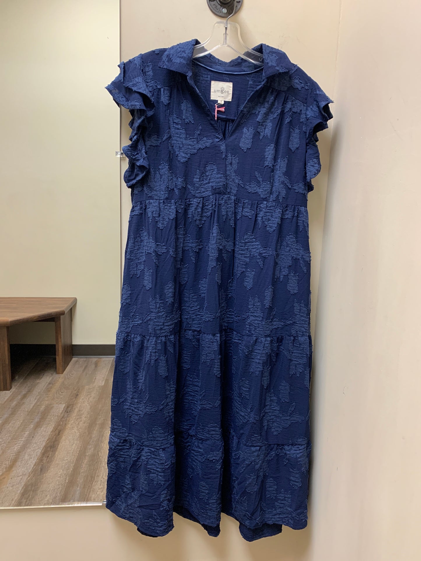 K9341 Navy Midi Dress