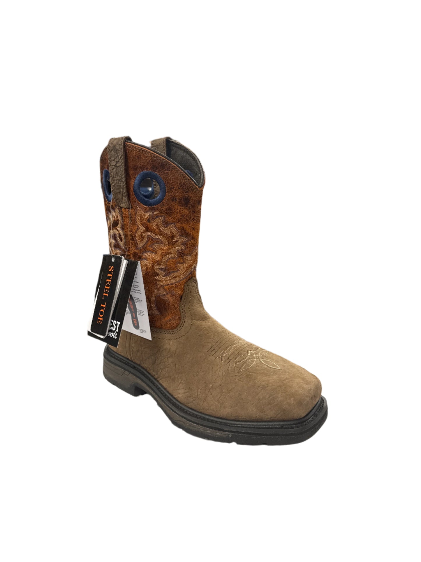 98403 Old West Steel Toe Brn