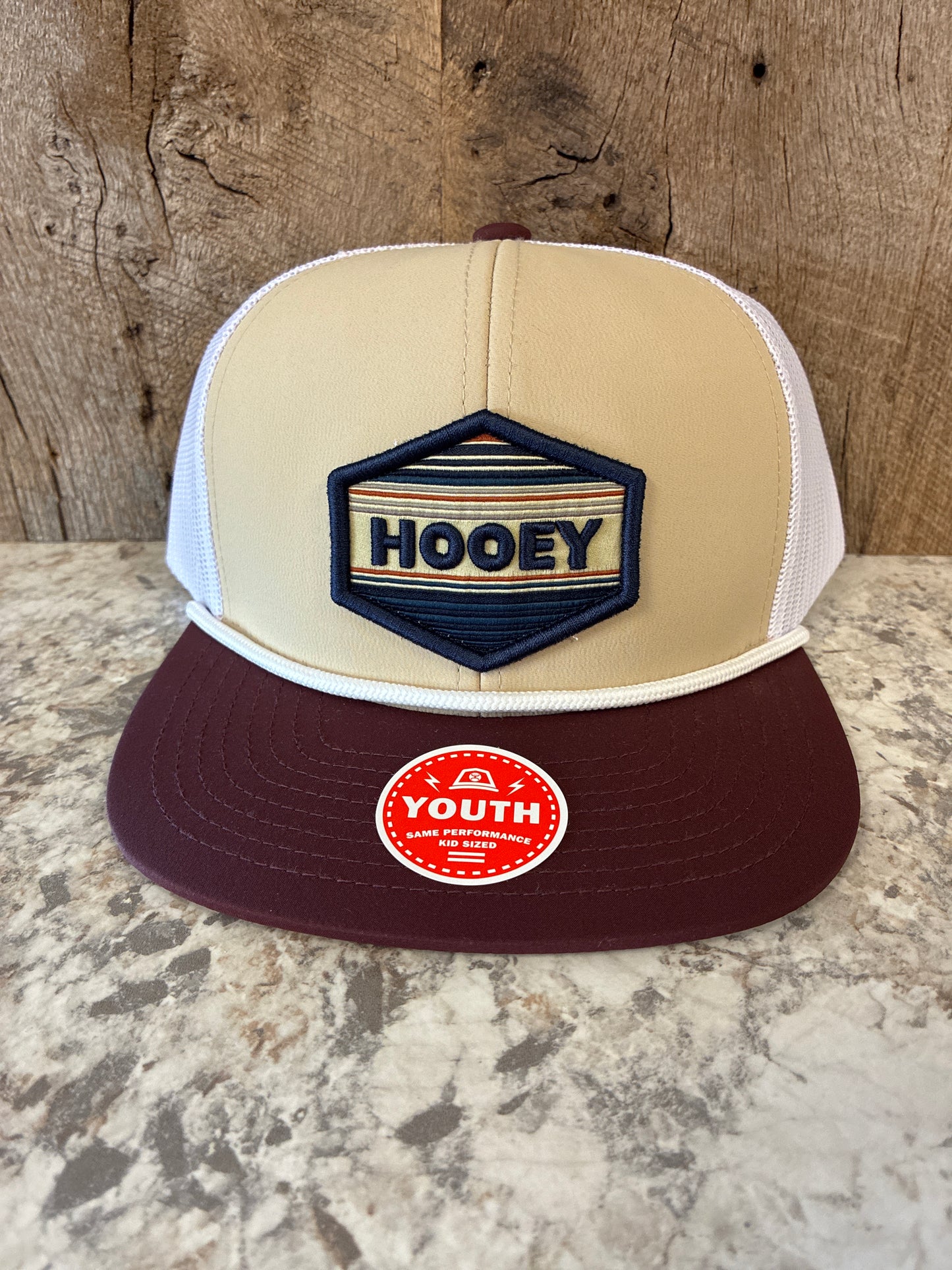 2687T-TNWH-Y Kids Hooey Hat