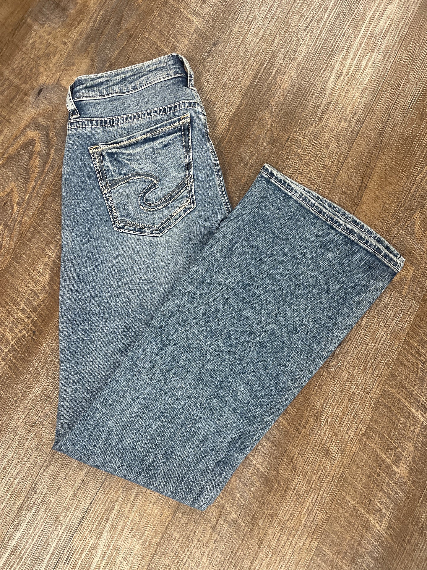 L90702SCV216 Silver Jeans Co Britt Bootcut Jean