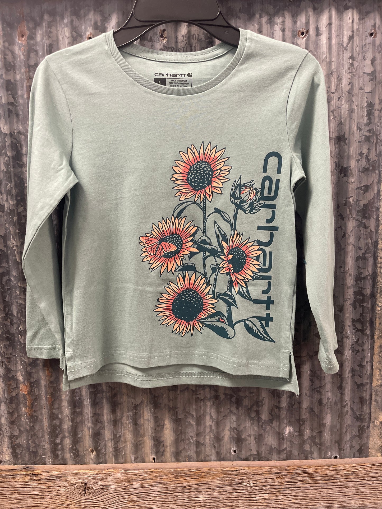 CA7137-UA2 Carhartt Long-Sleeve Sunflower T-Shirt