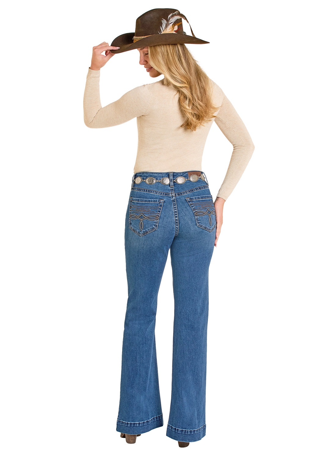BW5HD07884 Rock & Roll Trouser Jean