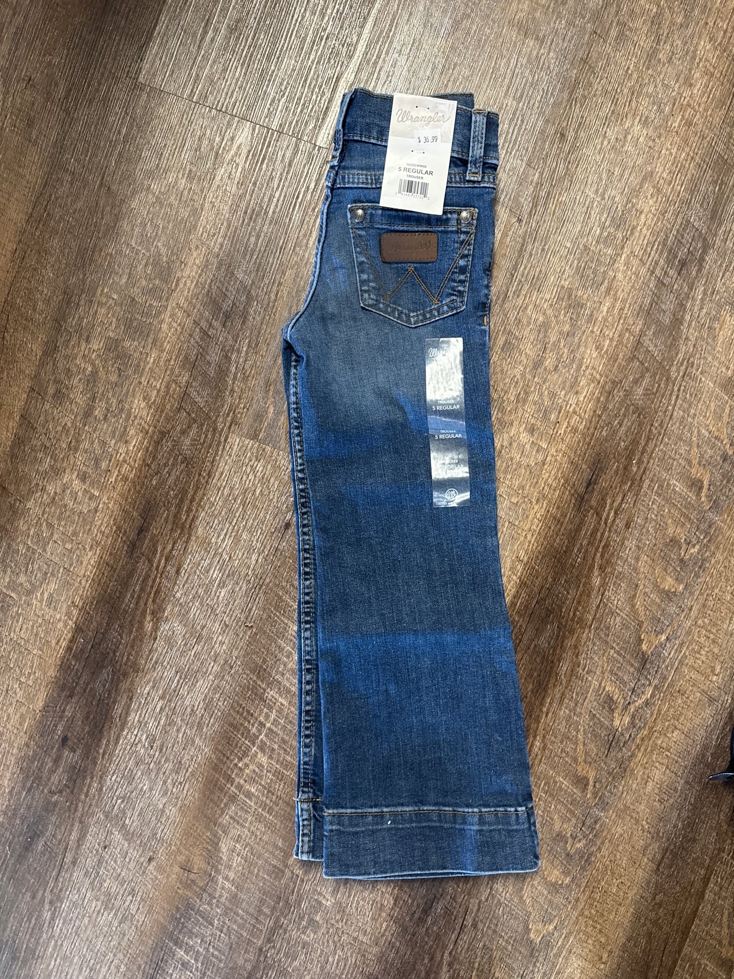 Girls Wrangler Dark Trouser