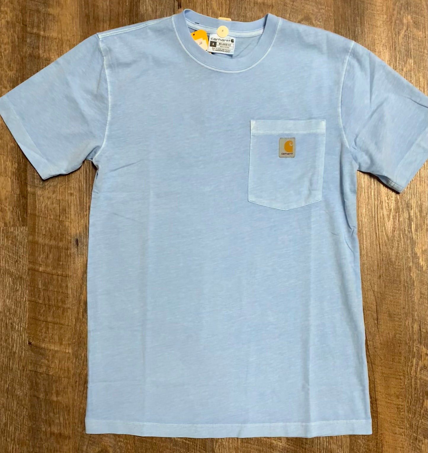 106252 Relaxed Fit Lightweight Short Sleeve Garment Dyed HL6