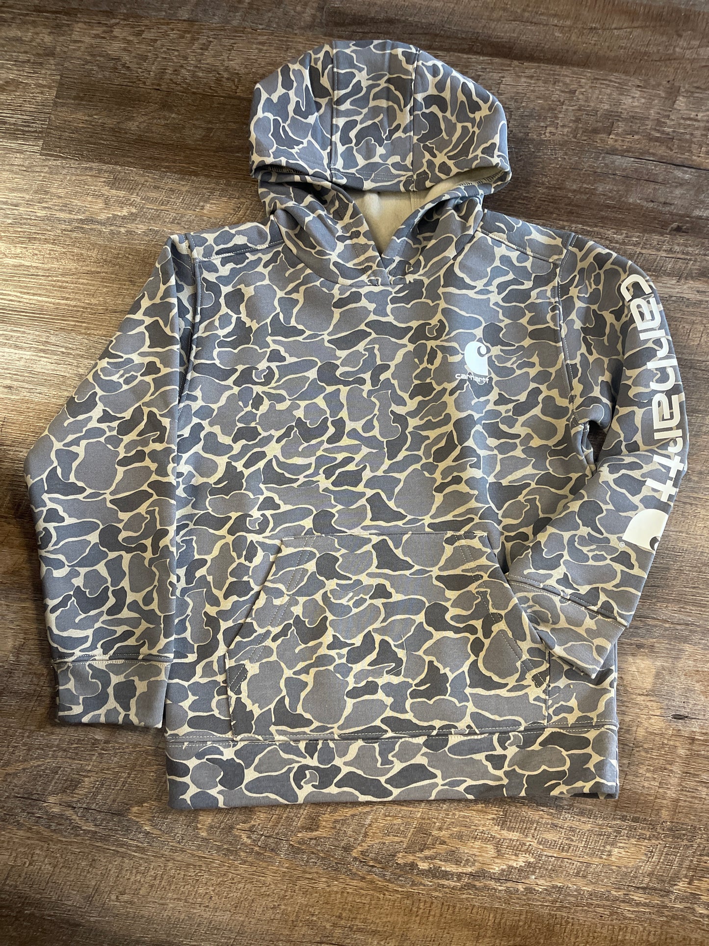 CA6773-CR33 Carhartt Long-Sleeve Camo Graphic Sweatshirt