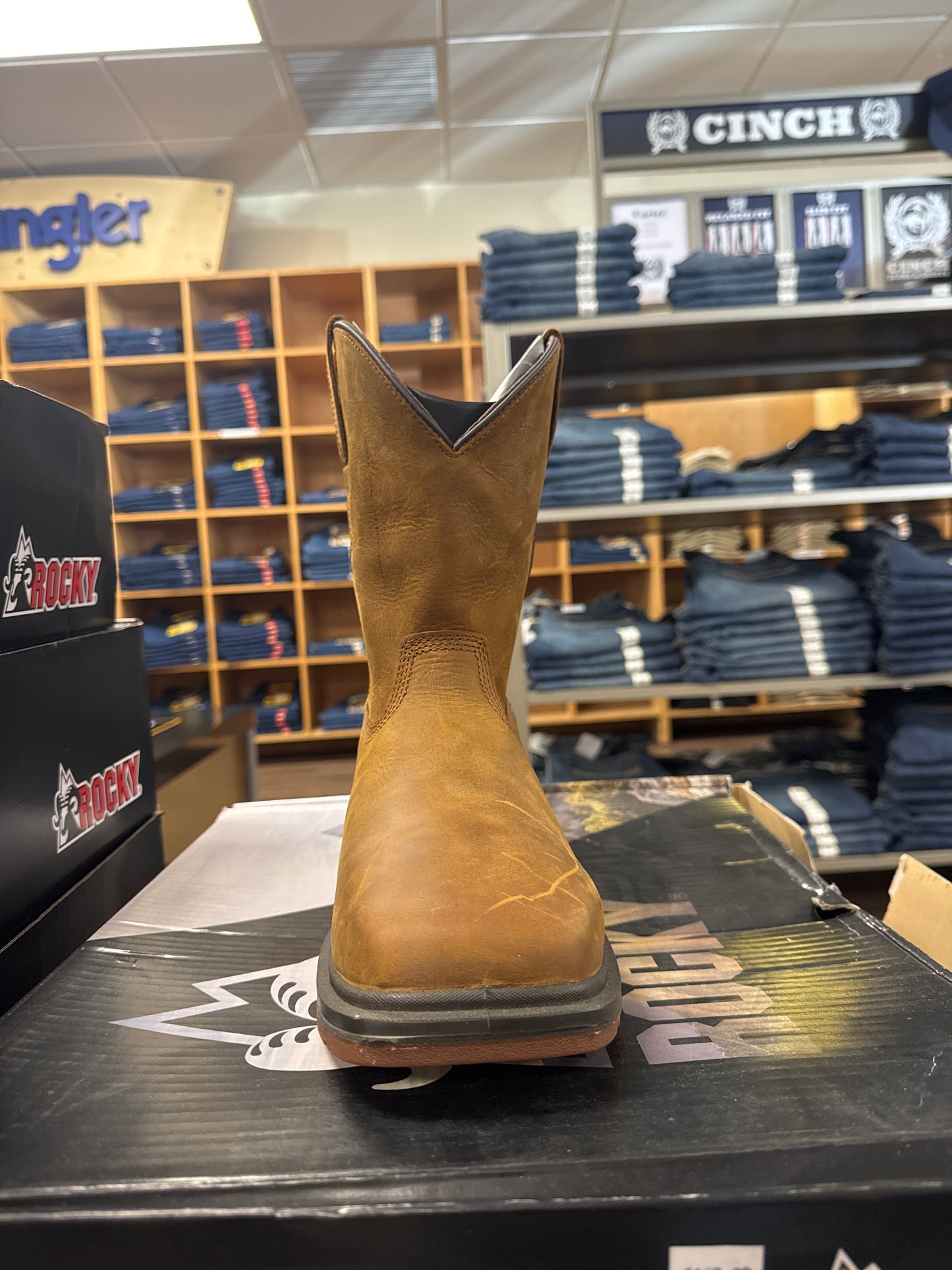 Rocky Composite Brown Boot