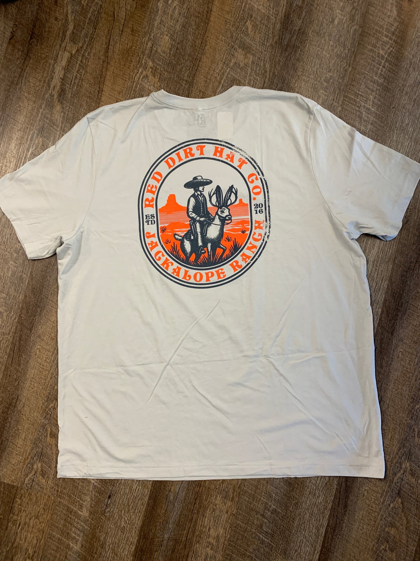 Red Dirt Jackalope Graphic Tee Shirt