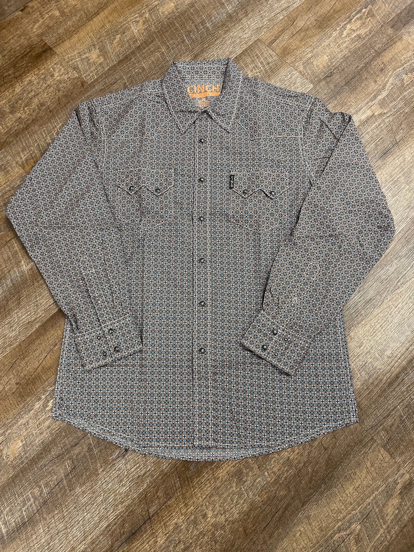 MTW1301086 Cinch Modern Fit Print Shirt