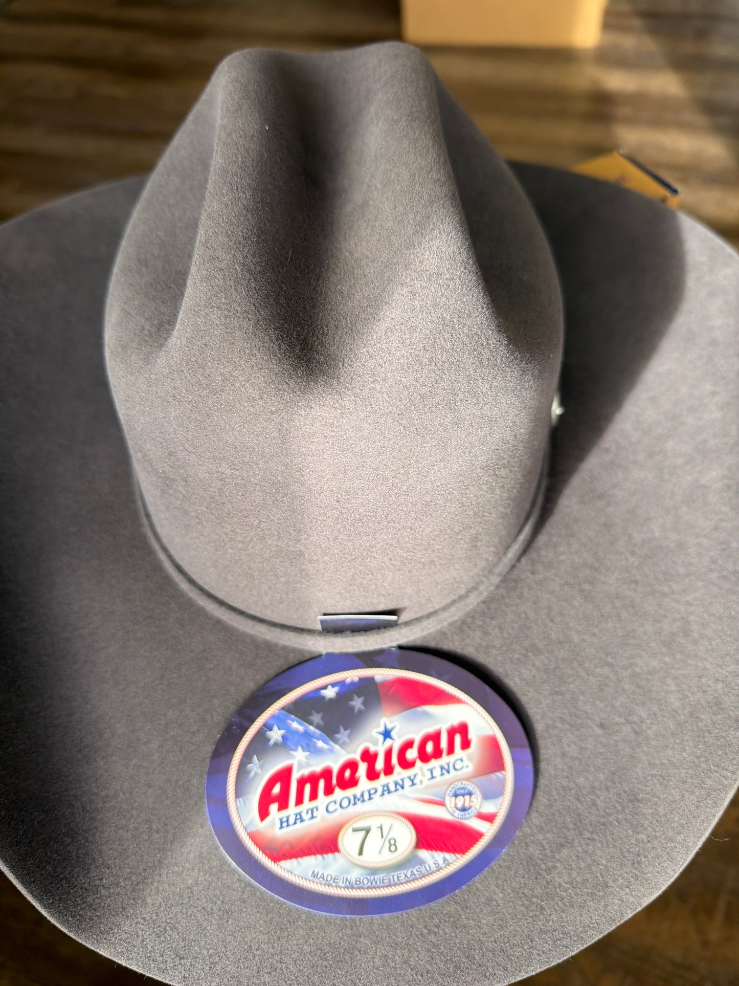 American Hat Company Steel 7X