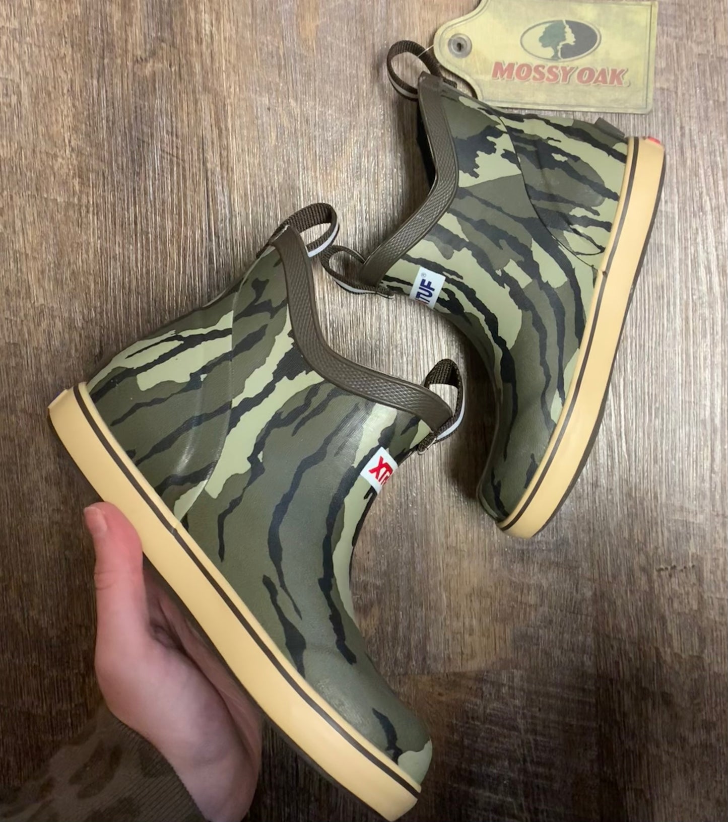 XtraTuf XKABM0B Kids Camo Ankle Boot