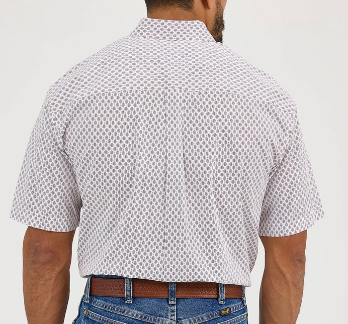 112365409 - Wrangler® George Strait Collection One Pocket Short Sleeve Shirt