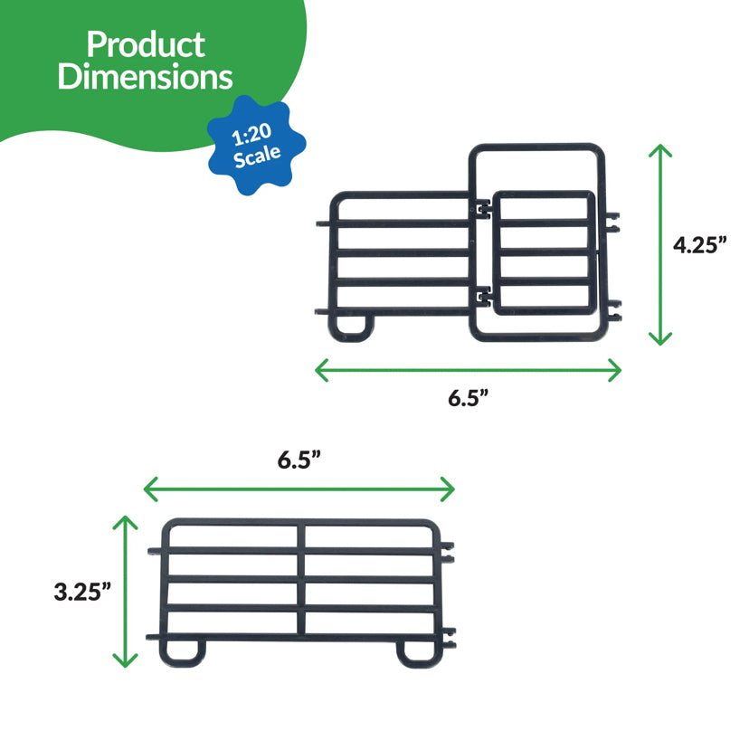 414 Big Country Toys 7 Pc Corral Fence