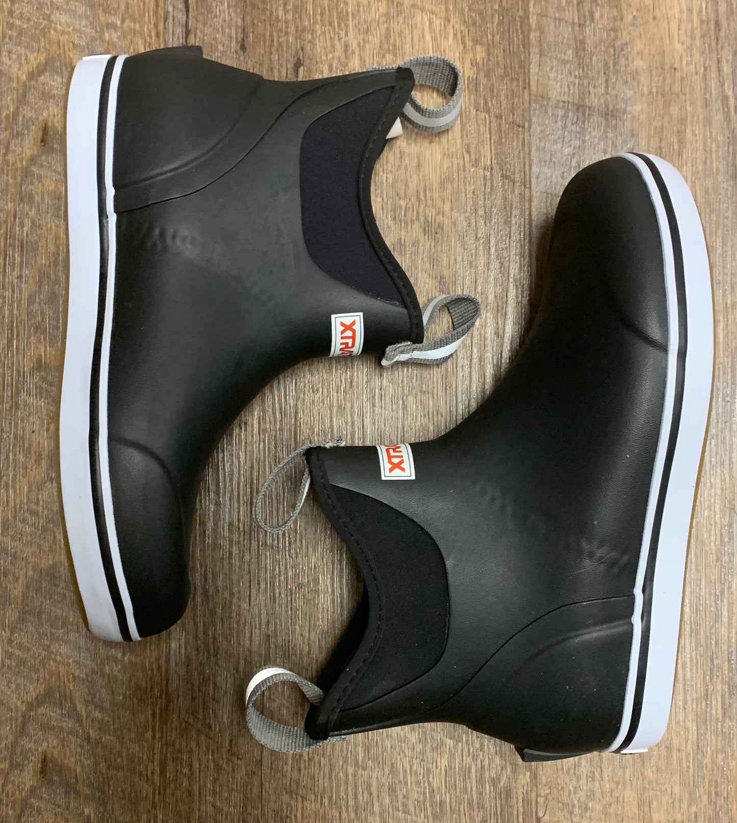 XTRATUF XWAB000 Women's Black 6" Ankle Deck Boot