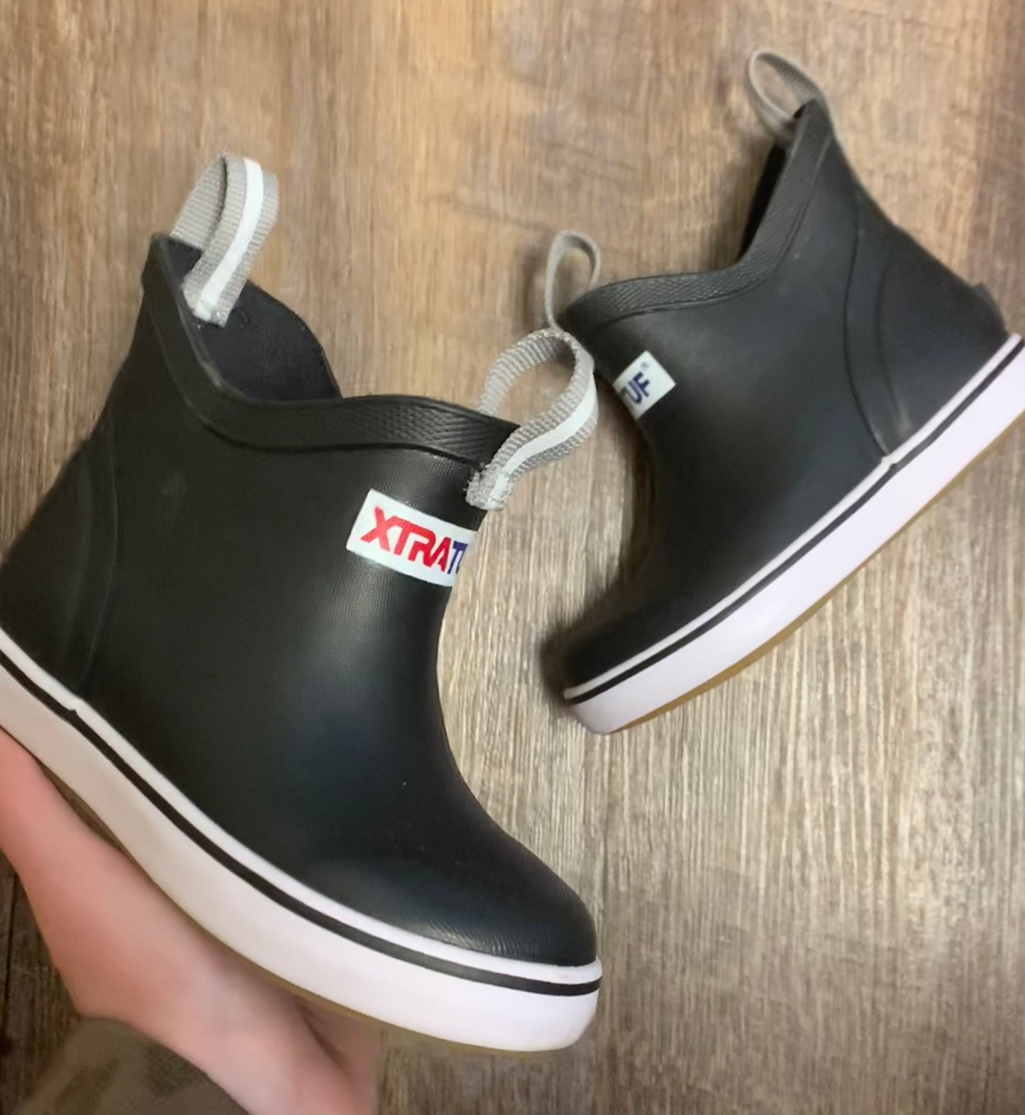 XtraTuf XKAB000 Kids BLK Ankle Boot