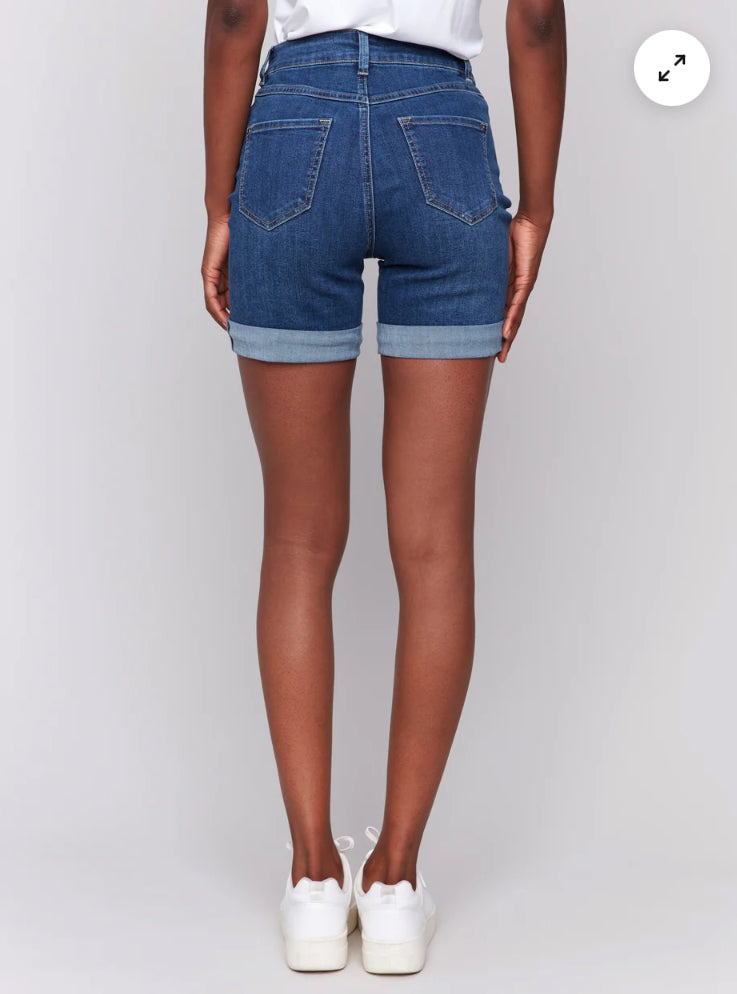 Charlie B Rolled Cuff Short