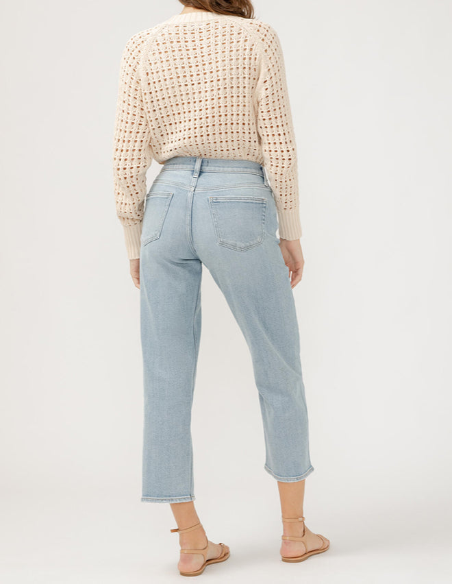 Silver Jeans Relaxed Straight Leg Crop
