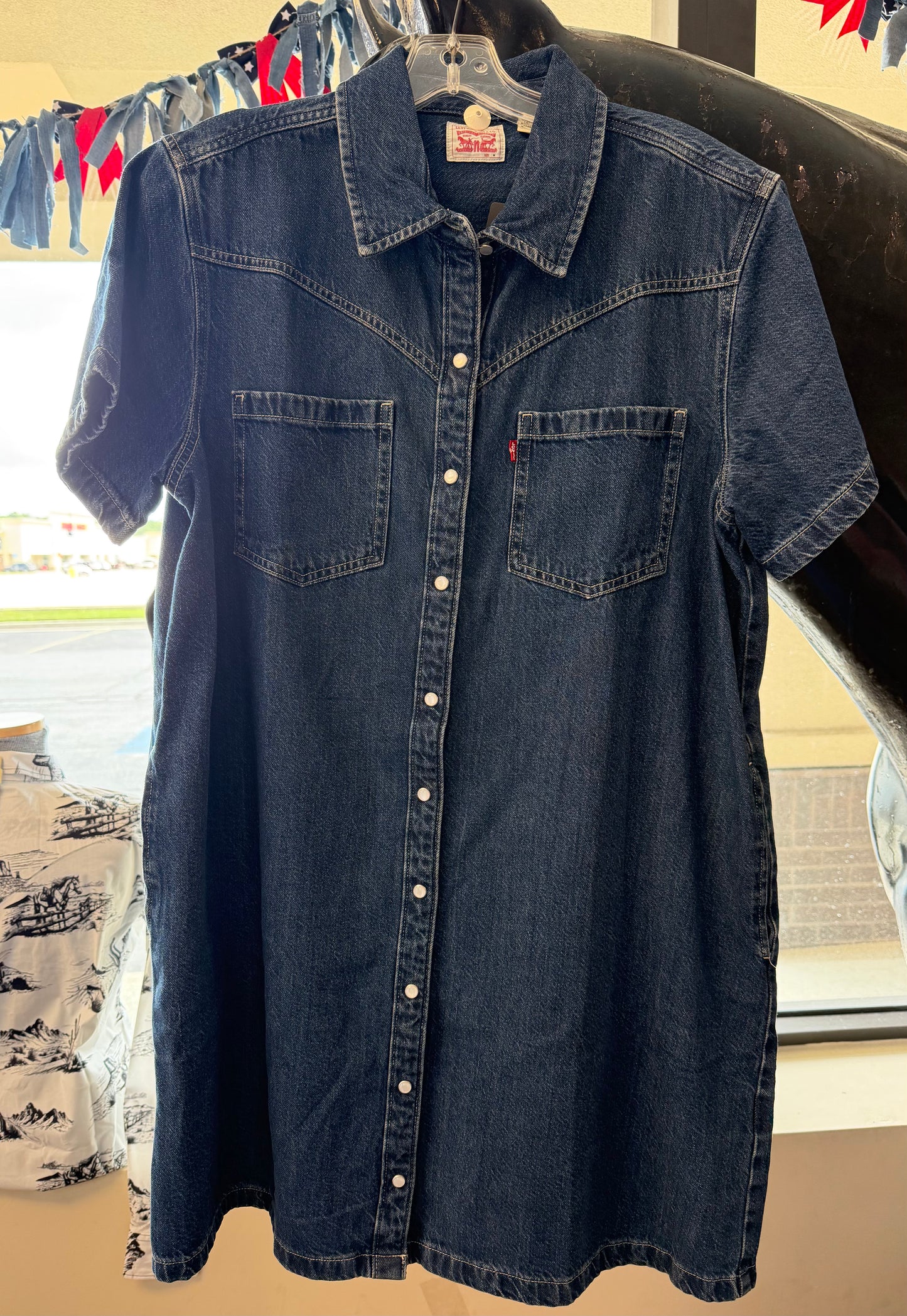 006LG0000 Women's Levi Louisa Short Sleeve Denim Dress