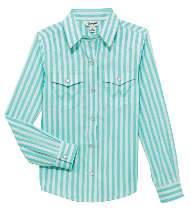 112364308 - Girls Western Top - Teal