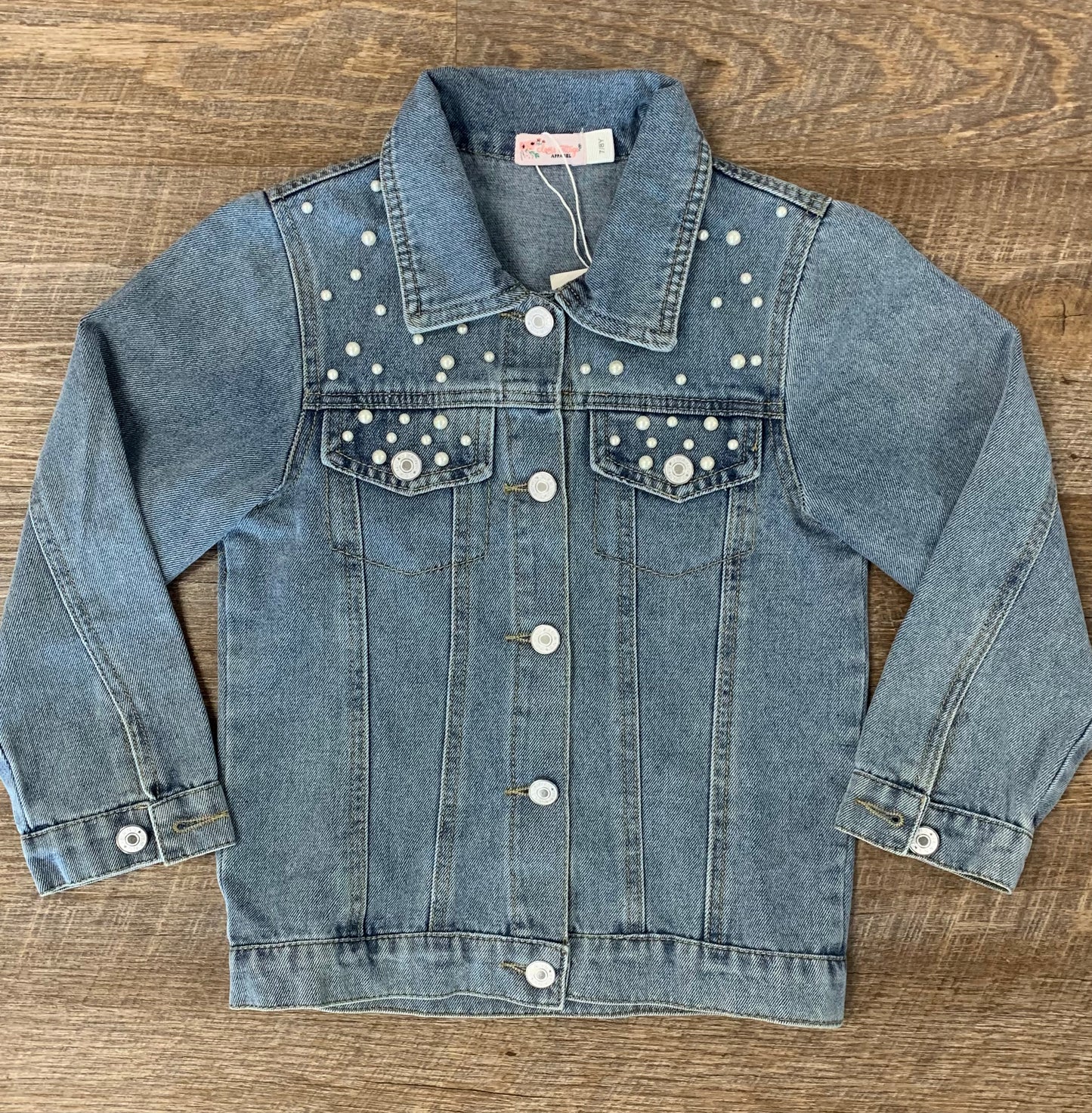 Girls Pearl Jean Jacket