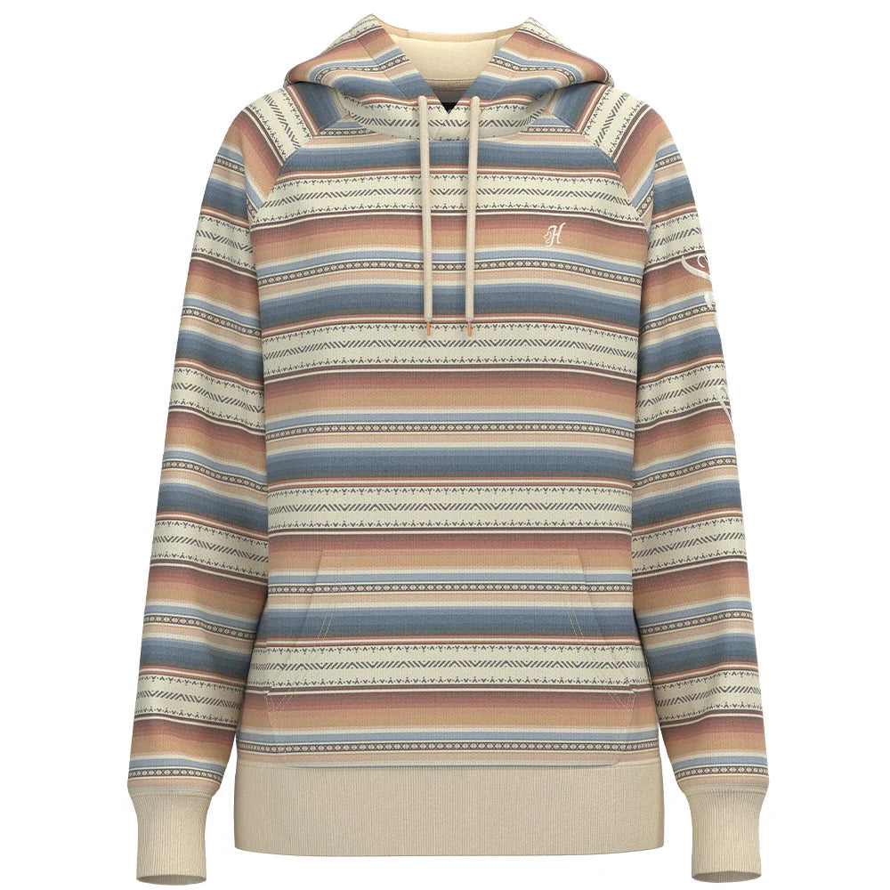 HH360TNSP-Y Hooey Girl's Tan/Serape Hoodie