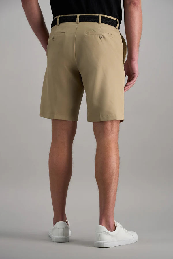 HS00438 Men's Haggar Cool 18 Pro Shorts 290 Khaki
