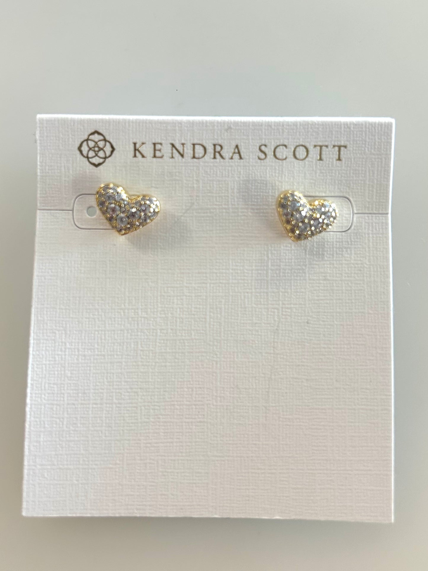 9608802992 Ari Heart Gold Stud Earrings Kendra Scott
